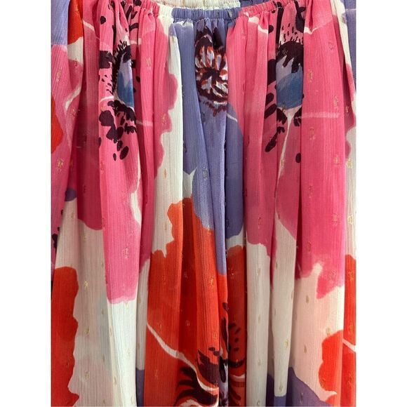 Misa Los Angeles Devon Floral Off the Shoulder Dress Size XS - Picture 4 of 9